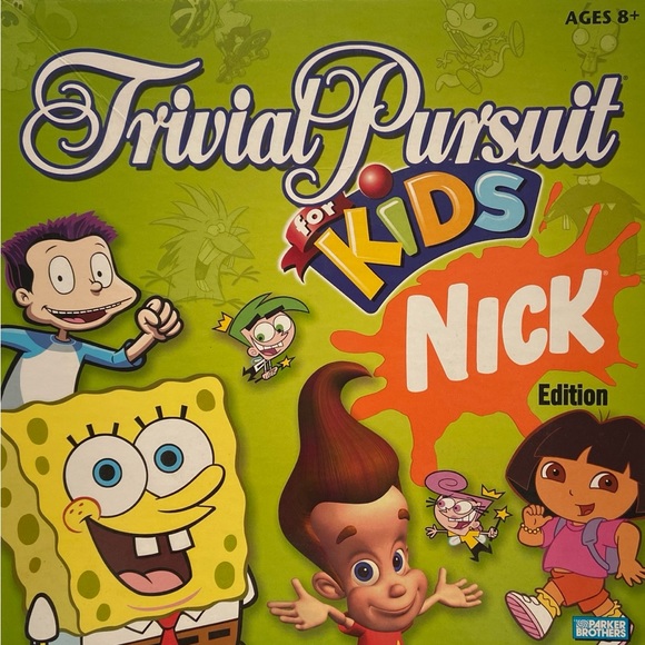 Parker Brothers Other - Trivial Pursuit for Kids Nick Edition